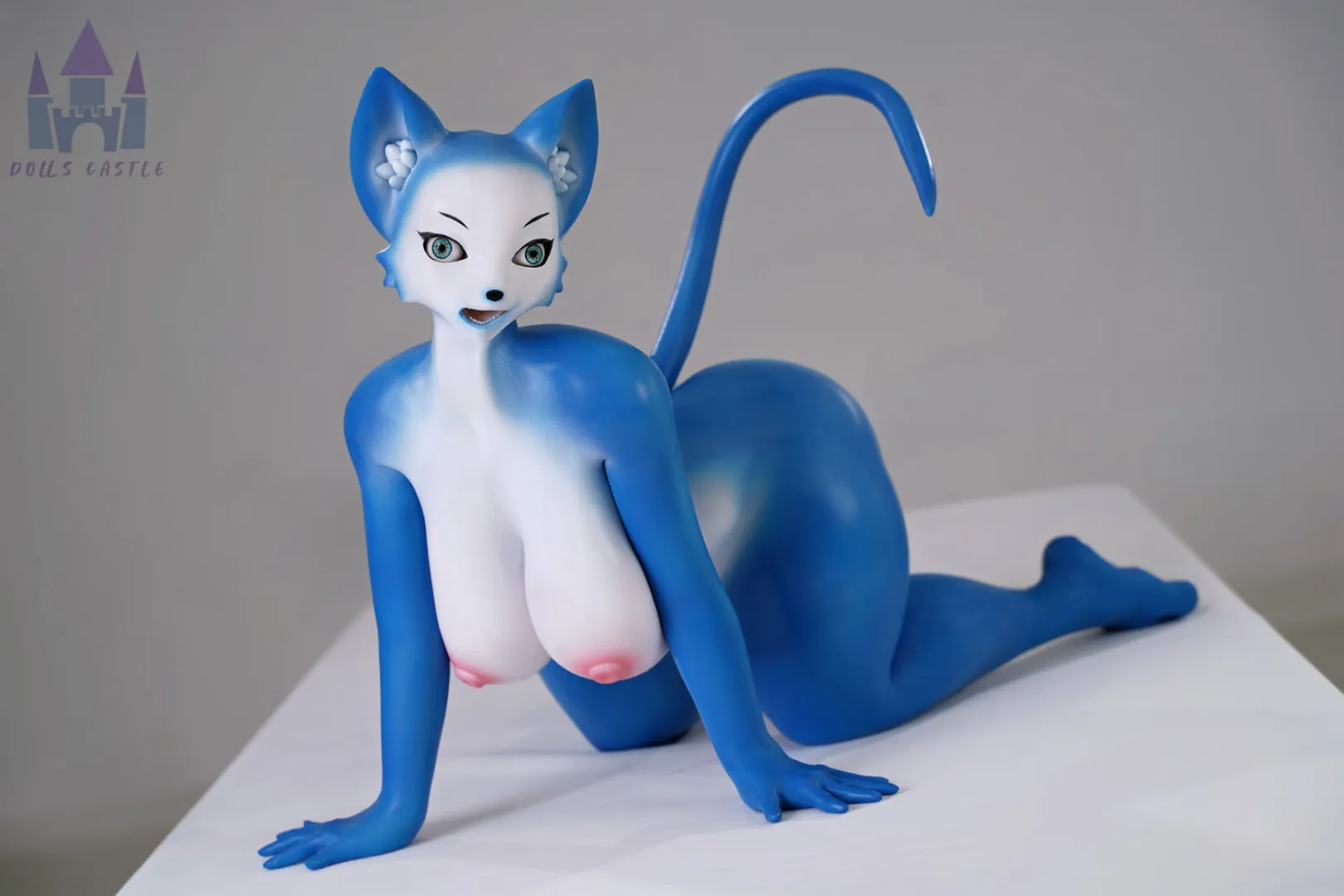 60CM Fox Furry Silicone Doll | EU Stock